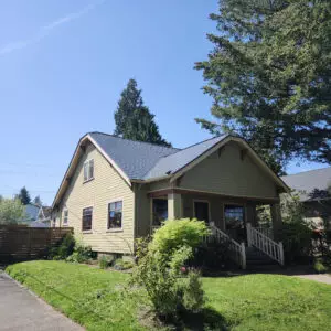 Portland, Or 97203 Interlock Metal Roofing - Deep Charcoal Aluminum Slate Roof Shingles
