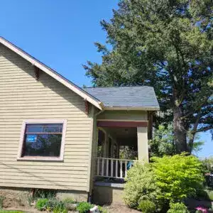 Portland, Or 97203 Interlock Metal Roofing - Deep Charcoal Aluminum Slate Roof Shingles